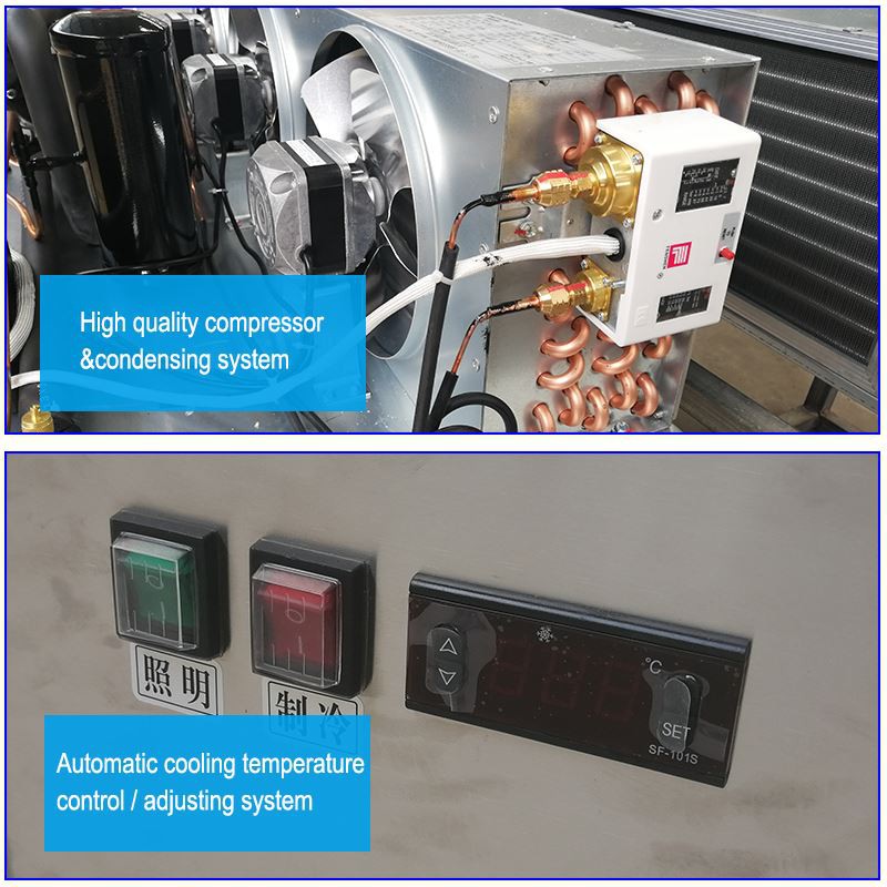 Commercial Display Chiller Multi Deck